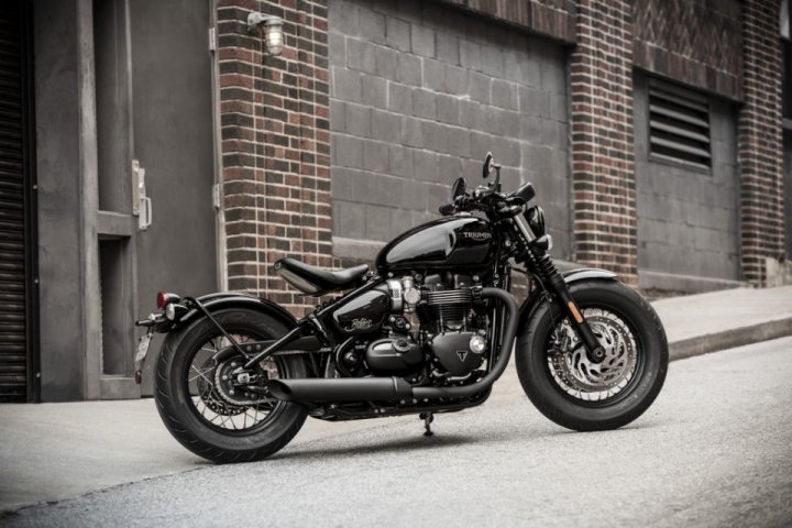 Triumph announces Bobber Black price