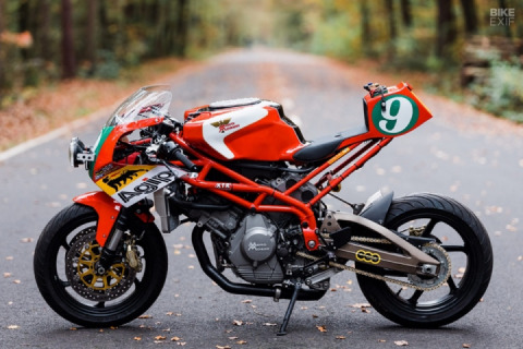 Custom Moto Morini Corsaro 1200 Veloce by XTR Pepo