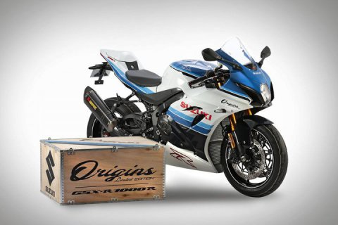 Suzuki presents a limited edition GSX-R 1000 R Origins 2018.