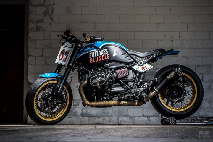 BMW R nineT Shitanes 61 custom bike by VTR Customs