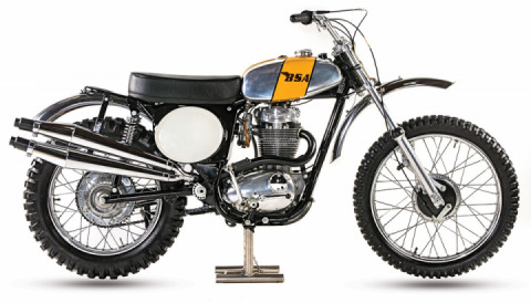 CLASSIC MOTOCROSS IRON: 1974 BSA B50MX