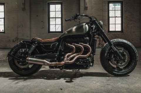 Triumph Rocket III bobber by Gasoline Motor Co.