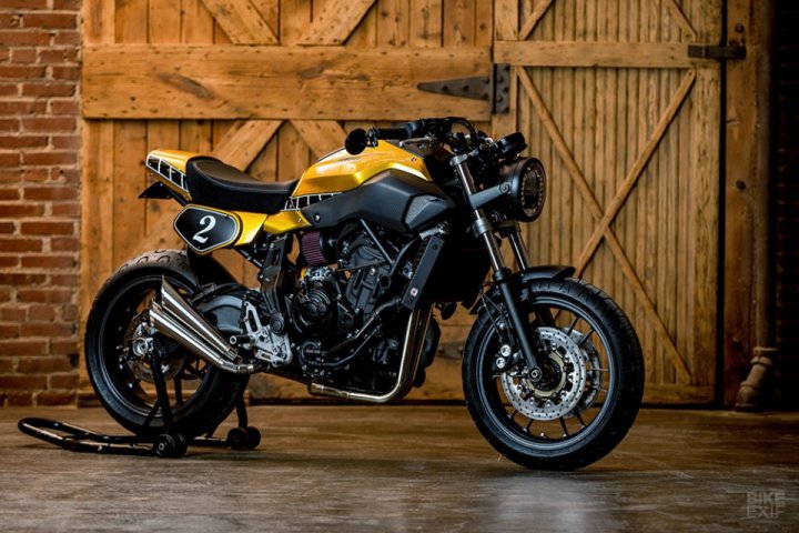 Custom Yamaha MT-07 made by Greg Hageman