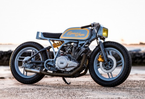 Yamaha XS400 by Kacerwagen