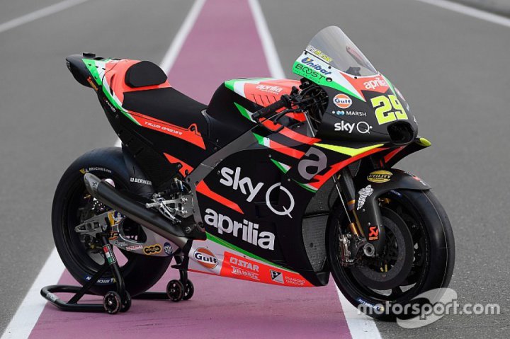 Gulf Oil announces new partnership with Aprilia MotoGP team