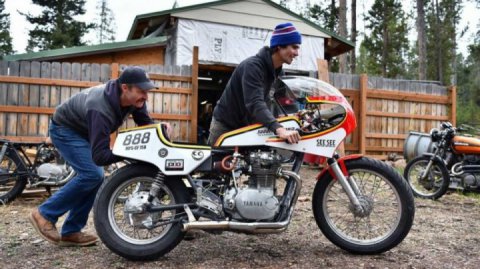 Vodka-powered 1980 Yamaha XS650 breaks speed record at Bonneville