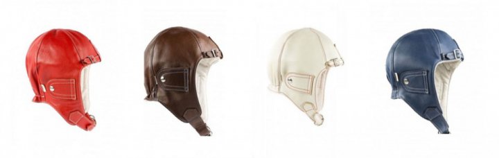 Chapal Leather Driver Helmet