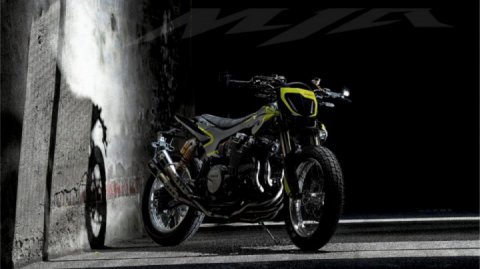 Rossi presents new Yamaha MYA VR46 at EICMA 2017