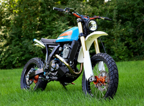 Scrambler Suzuki DR650 by Parr Motorcycles