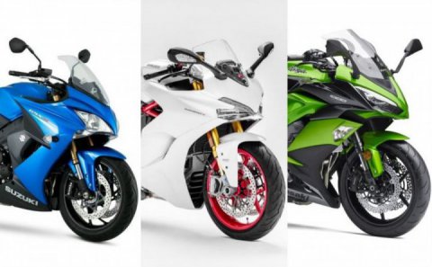 2019 Kawasaki Ninja 1000 vs Suzuki GSX-S1000F vs Ducati SuperSport